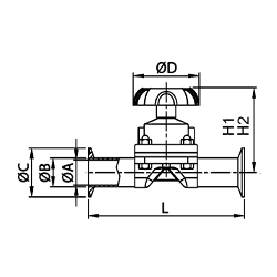 BPE Diaphragm Valve