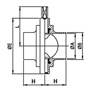 Wine Butterfly Valve