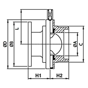 Wine Butterfly Valve