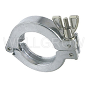 Single Pin Aluminum KF Vacuum Clamp