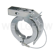 Aluminum KF Toggle Clamp with Lanyard