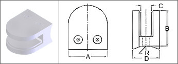 Glass Clamps