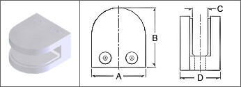 Glass Clamps